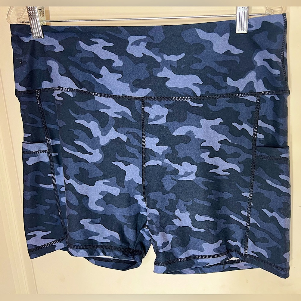 Camo Print bike shorts